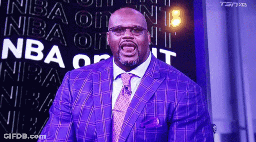 Shaquille O'neal Sticking Tongue Out GIF