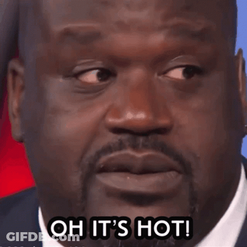 Shaquille O Neal Thats Hot GIF