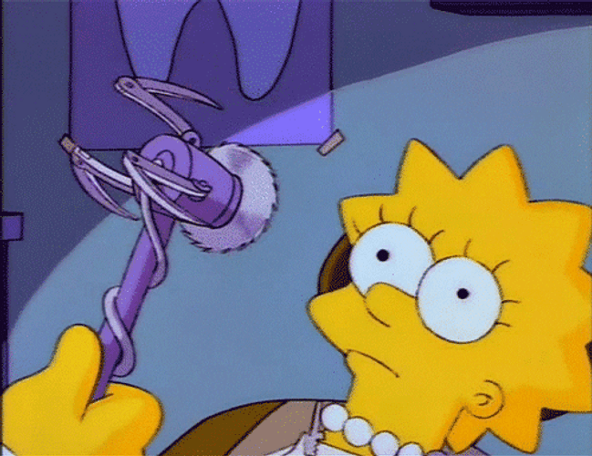 Share Scary Tool Lisa Simpson GIF