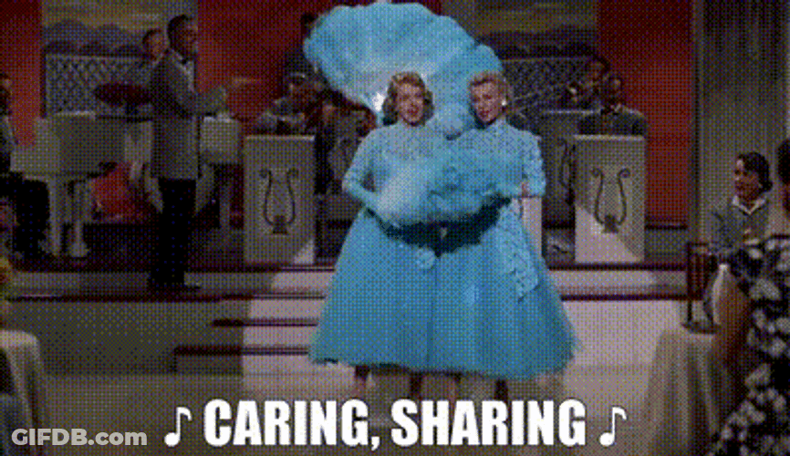 Sharing Is Caring Old Classic Movie Dance Scene GIF