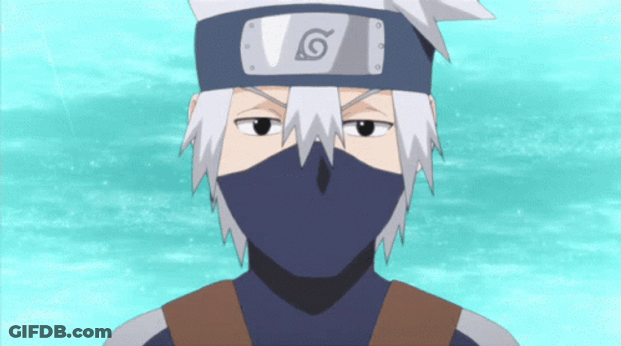 Sharingan Naruto Face Mask GIF