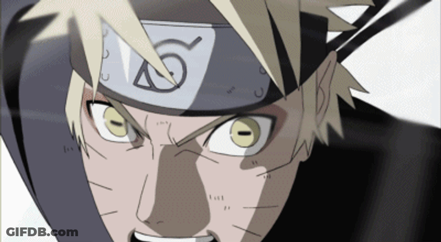 Sharingan Naruto Rasengan Eye Shot GIF