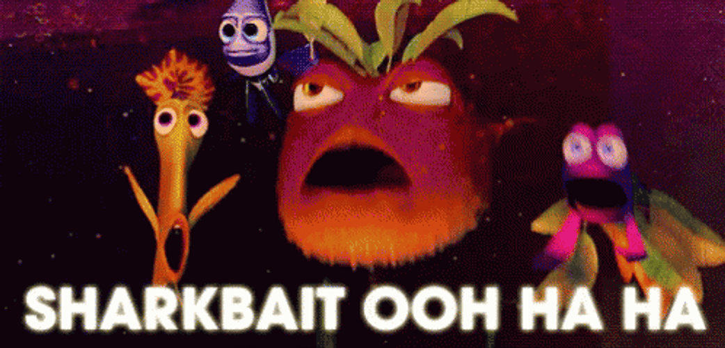 Shark Bait Fish Haha GIF