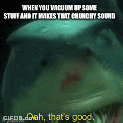 Shark Saying Ooh That's Good GIF