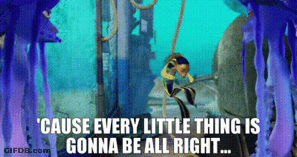 Shark Tale Oscar Every Little Thing Everything Is Fine GIF