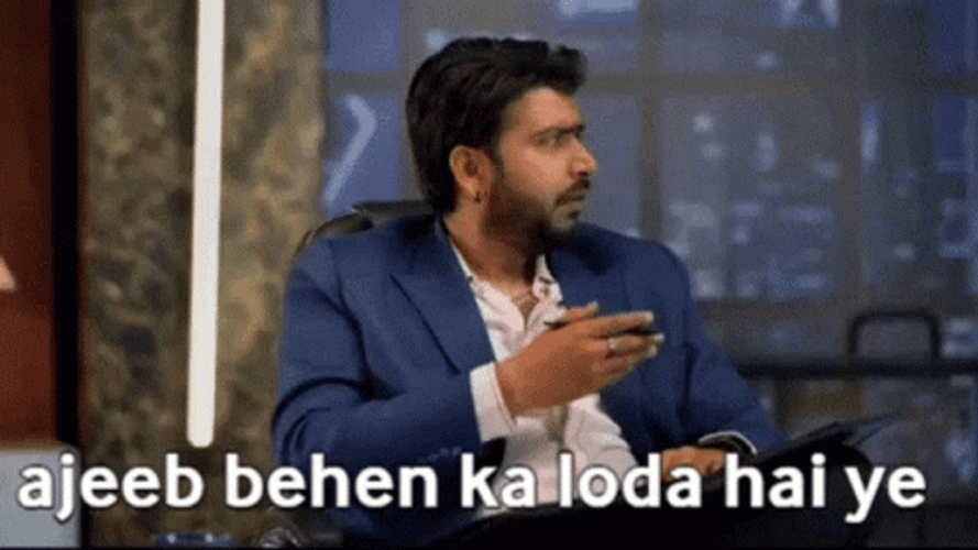 Shark Tank India Parody GIF