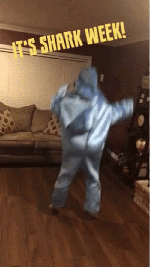 Shark Week Happy Dance GIF