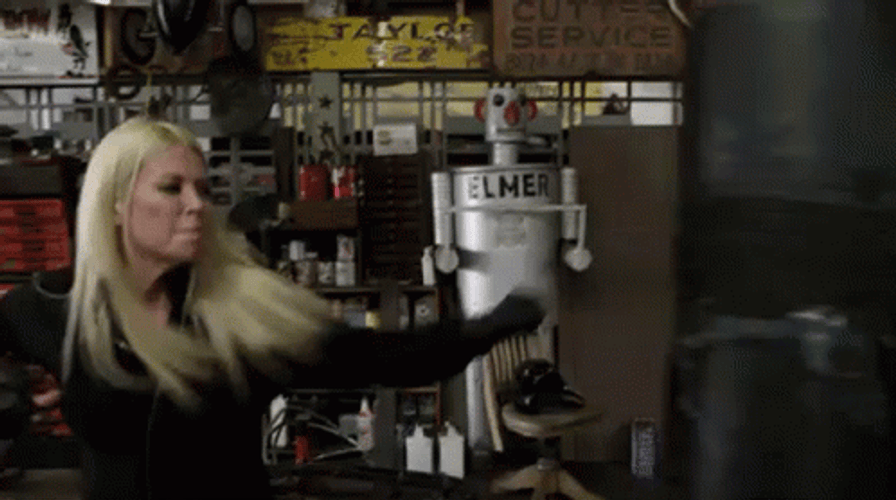 Sharknado April Wexler Training How Bout That GIF