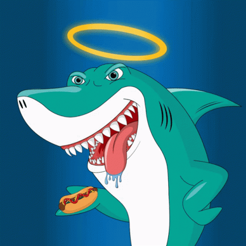 Sharknado Art In Different Costumes GIF