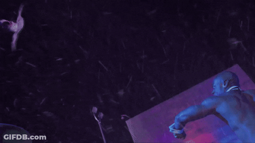 Sharknado Punching A Shark GIF