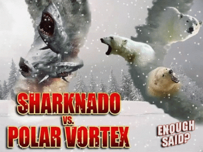 Sharknado Versus Polar Vortex GIF