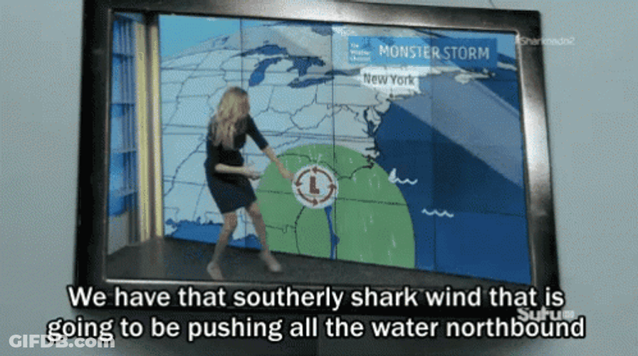 Sharknado Weather Forecast GIF