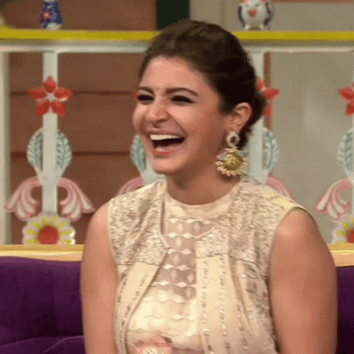 Sharma Anushka Laughing GIF