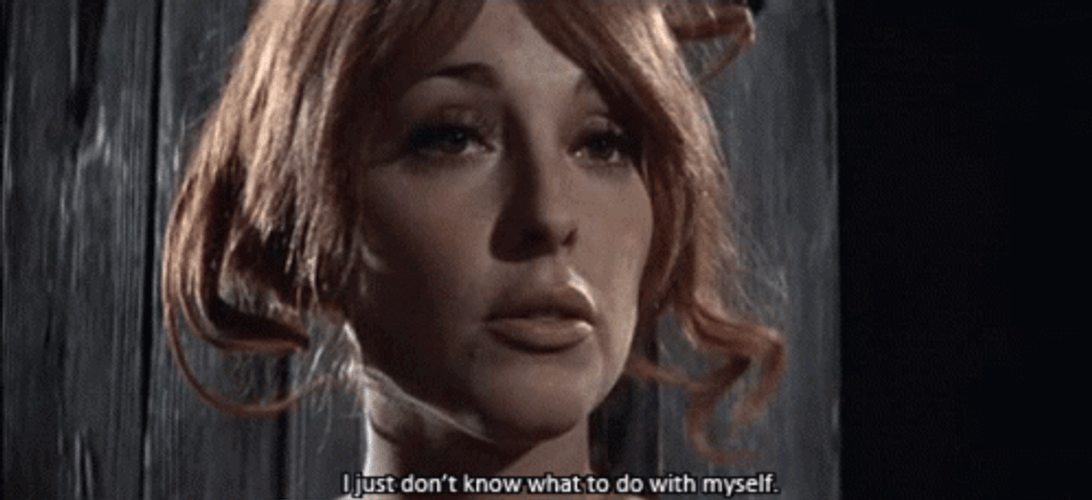 Sharon Tate Reflecting On Herself GIF