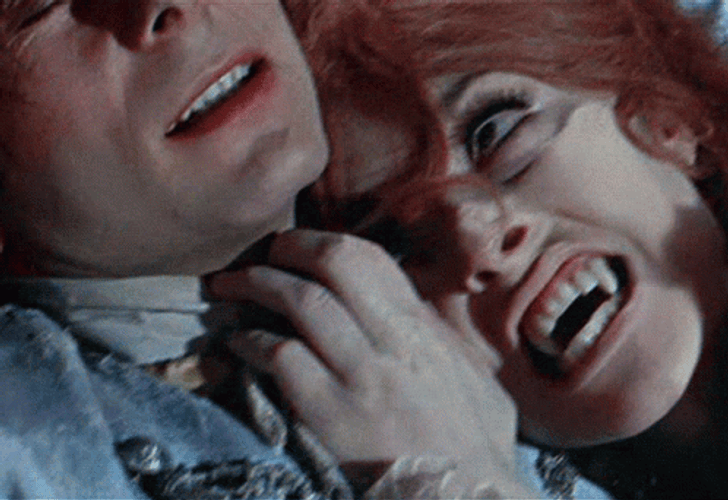 Sharon Tate Vampire Transformation GIF