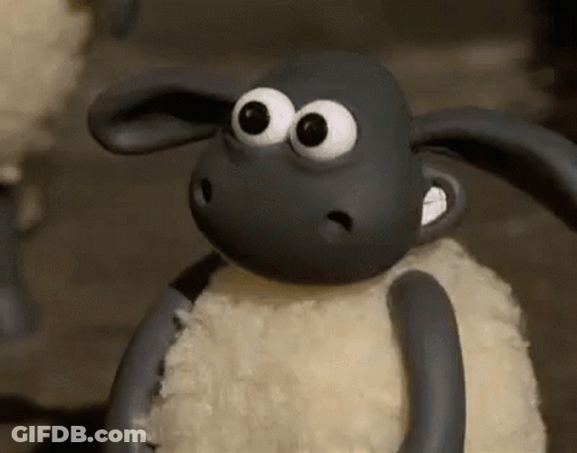 Shaun The Sheep Got It Pose GIF