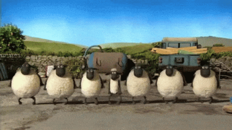 Shaun The Sheep Irish Dancing GIF