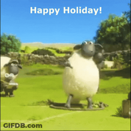 Shaun The Sheep's Funny Holiday GIF