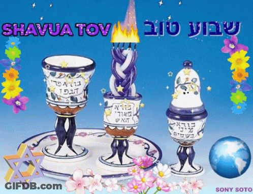 Shava Tov Greeting Card GIF