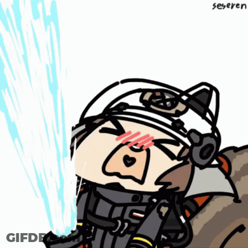 Shaw Arknights High Pressured Water GIF