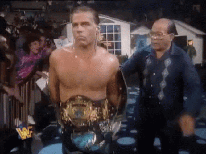 Shawn Michaels Arrogant Grand Entrance GIF