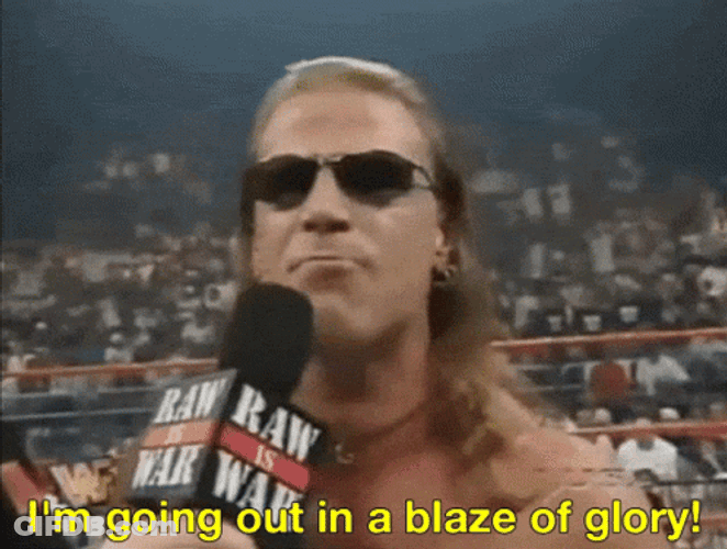Shawn Michaels Blaze Of Glory GIF