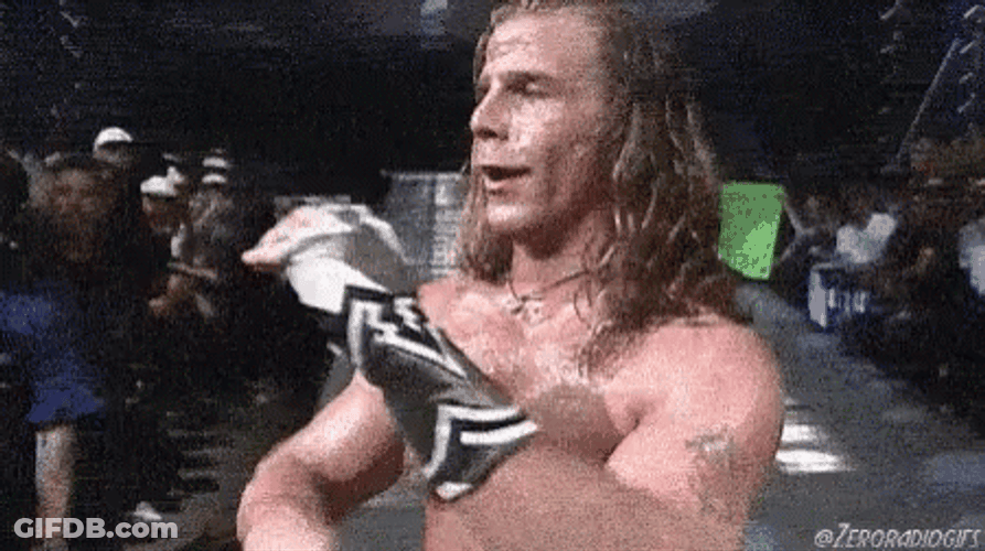 Shawn Michaels Imagine Playing Flute GIF