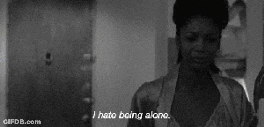 Shawty Bae Hates Being Alone GIF