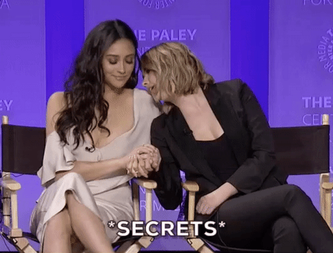 Shay Mitchell Ashley Benson Secrets GIF