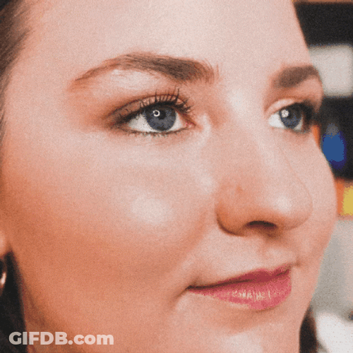 Shayley Shimkus Blinking Guy Expression GIF
