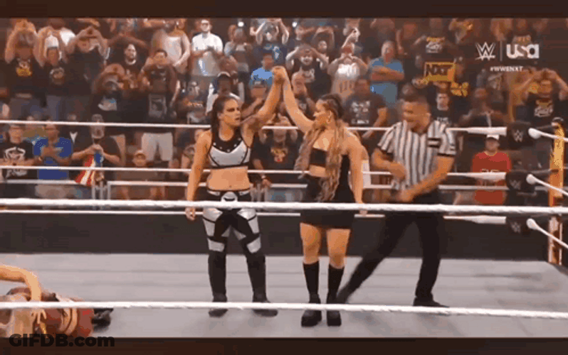Shayna Baszler And Lola Vice GIF