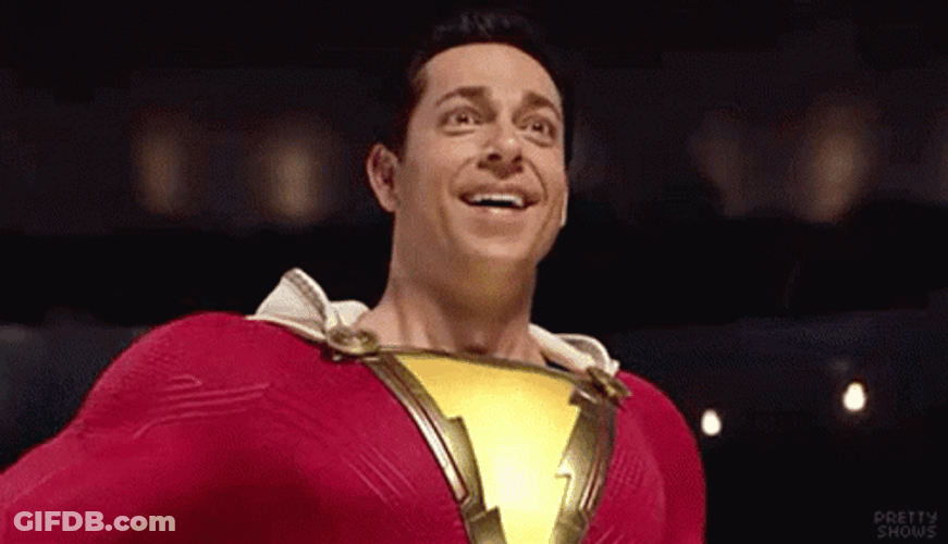 Shazam Approved Reaction GIF