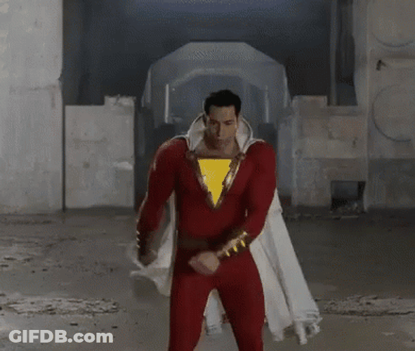Shazam Floss Dance GIF