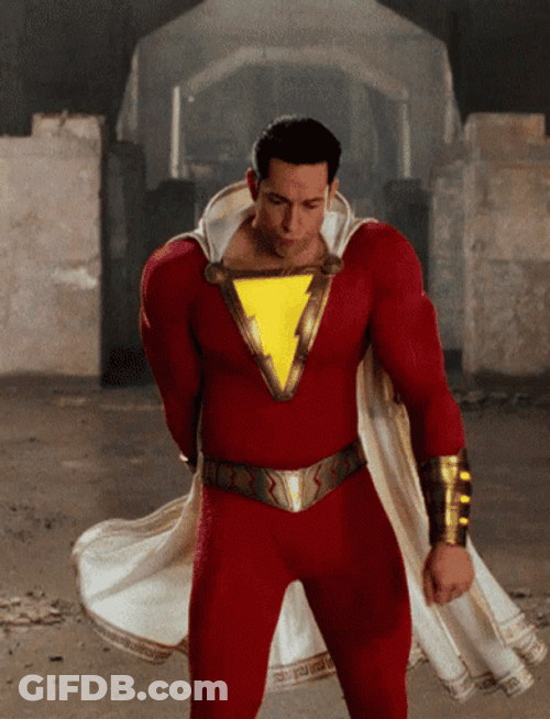 Shazam Funny Dance GIF