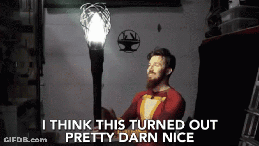 Shazam It Turned Out Pretty GIF