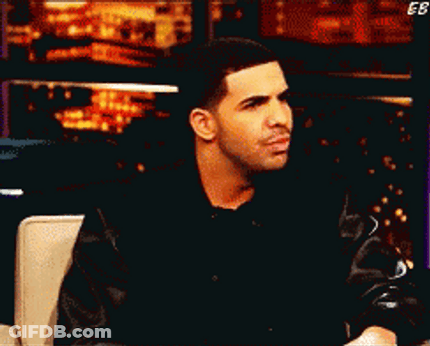 She Doesn't Even Go Here Confused Drake GIF