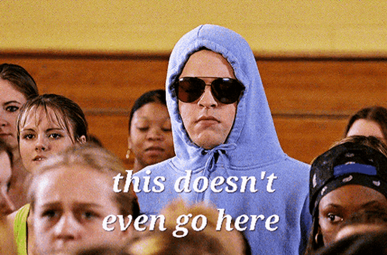 She Doesn't Even Go Here Damian Dark Shades GIF