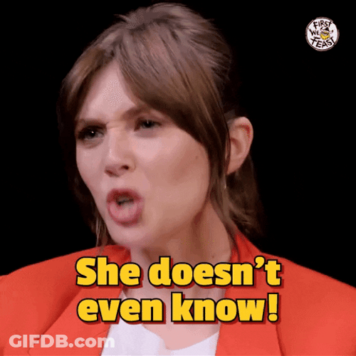 She Doesn't Even Go Here Elizabeth Olsen GIF