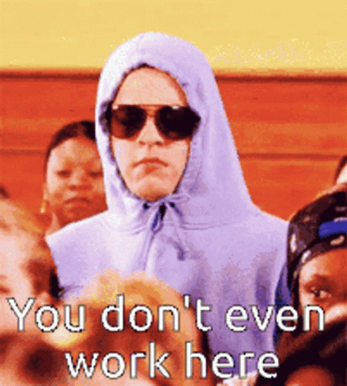 She Doesn't Even Go Here Mean Girls Movie GIF