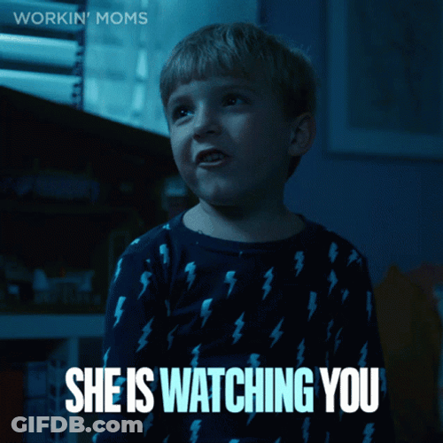 She Is Always Watching You GIF