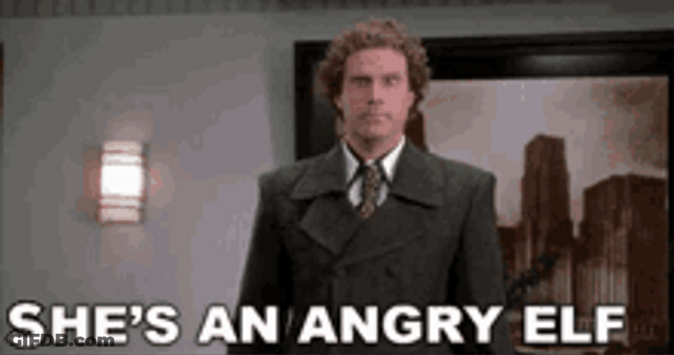 She Is An Angry Elf GIF