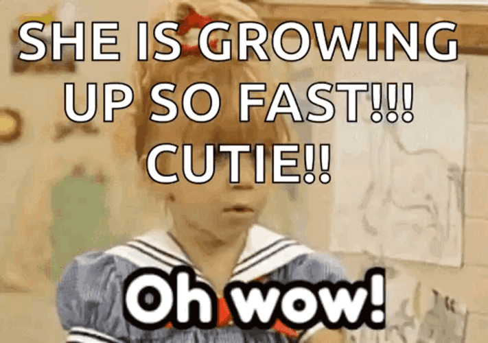 She Is Growing Up So Fast Cutie GIF