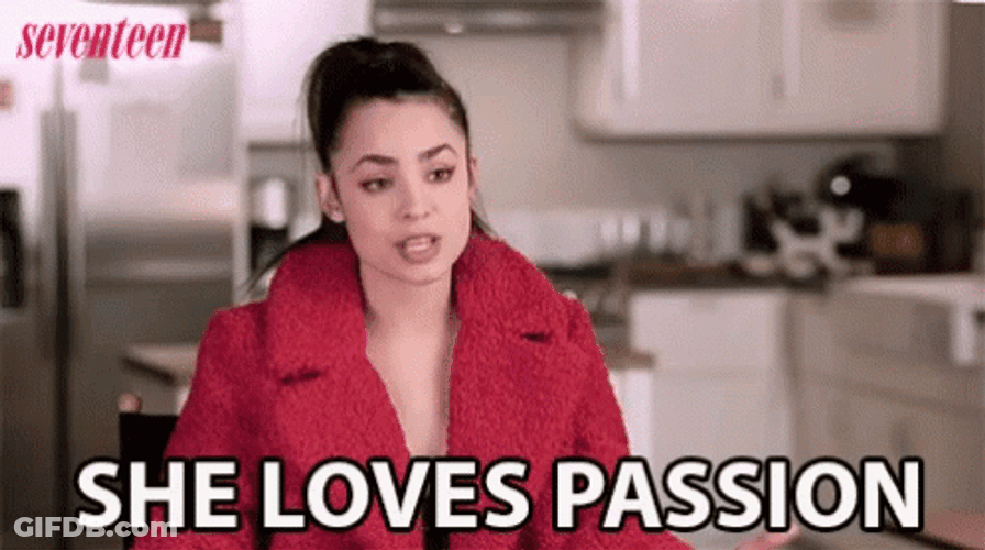 She Loves Passion Sofia Carson Seventeen GIF