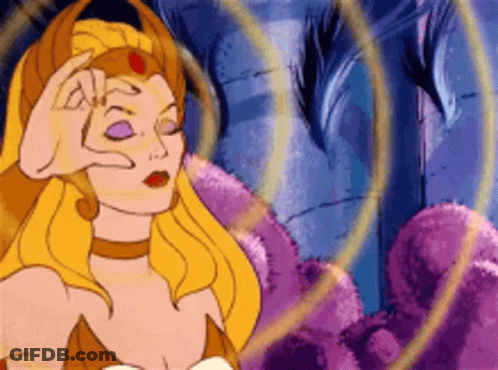She-Ra Making Circle Around Head GIF