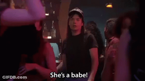 She'S A Babe GIF