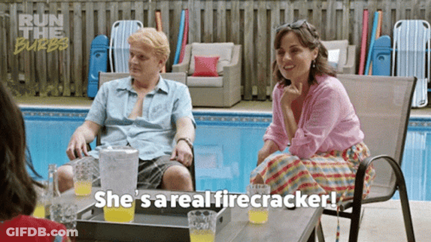 She's A Real Firecracker GIF
