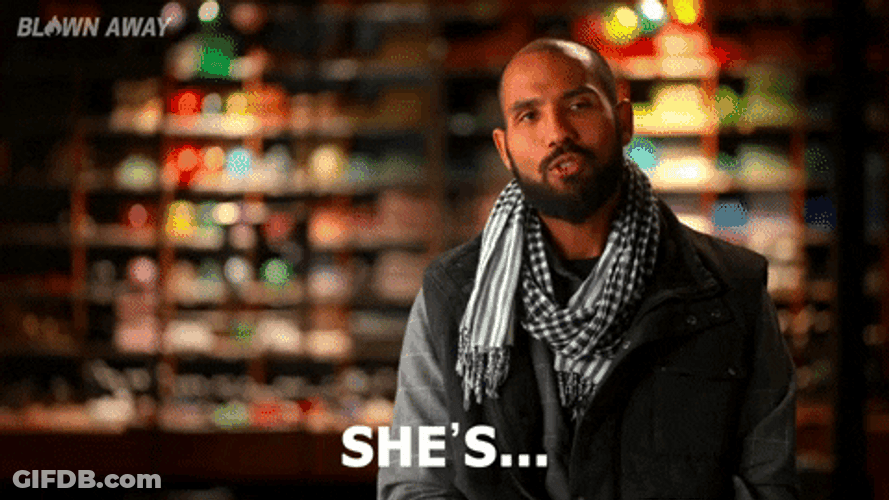She's An Icon Blown Away GIF