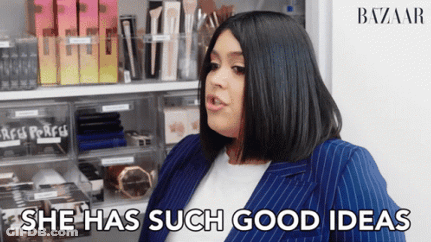She's Has Good Idea Great Minds GIF
