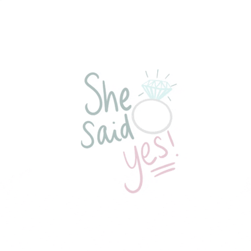 She Said Yes GIF