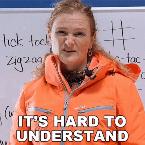 She Say It's Hard To Understand GIF